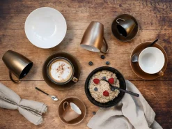 Creatable Bowls & Schüsseln|Geschirrset|Golden Days - Müslischale 2-tlg - Weiss