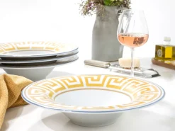 Creatable Pizza & Pasta|Geschirrset|Gourmet - Pastateller 4-tlg - Weiss