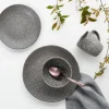 Creatable Geschirrset|Granit - Kombiservice 16-tlg - Grau