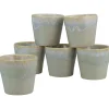 Creatable Becher & Tassen|Geschirrset|Grespresso - Espressotassen 6-tlg - Aqua