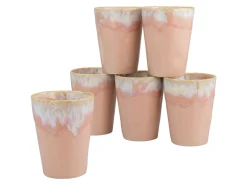 Creatable Becher & Tassen|Geschirrset|Grespresso - Kaffeebecher 6-tlg - Aqua