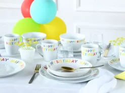 Creatable Geschirrset|Happy Birthday - Kombiservice 20-tlg - Happy Birthday