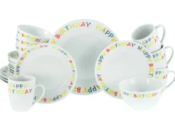 Creatable Geschirrset|Happy Birthday - Kombiservice 20-tlg - Happy Birthday