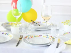 Creatable Geschirrset|Teller|Happy Birthday - Tellerset 12-tlg - Happy Birthday