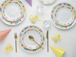 Creatable Geschirrset|Teller|Happy Birthday - Tellerset 12-tlg - Happy Birthday