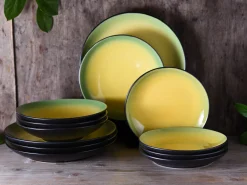 Creatable Geschirrset|Teller|Hot - Tafelservice 12-tlg - Green