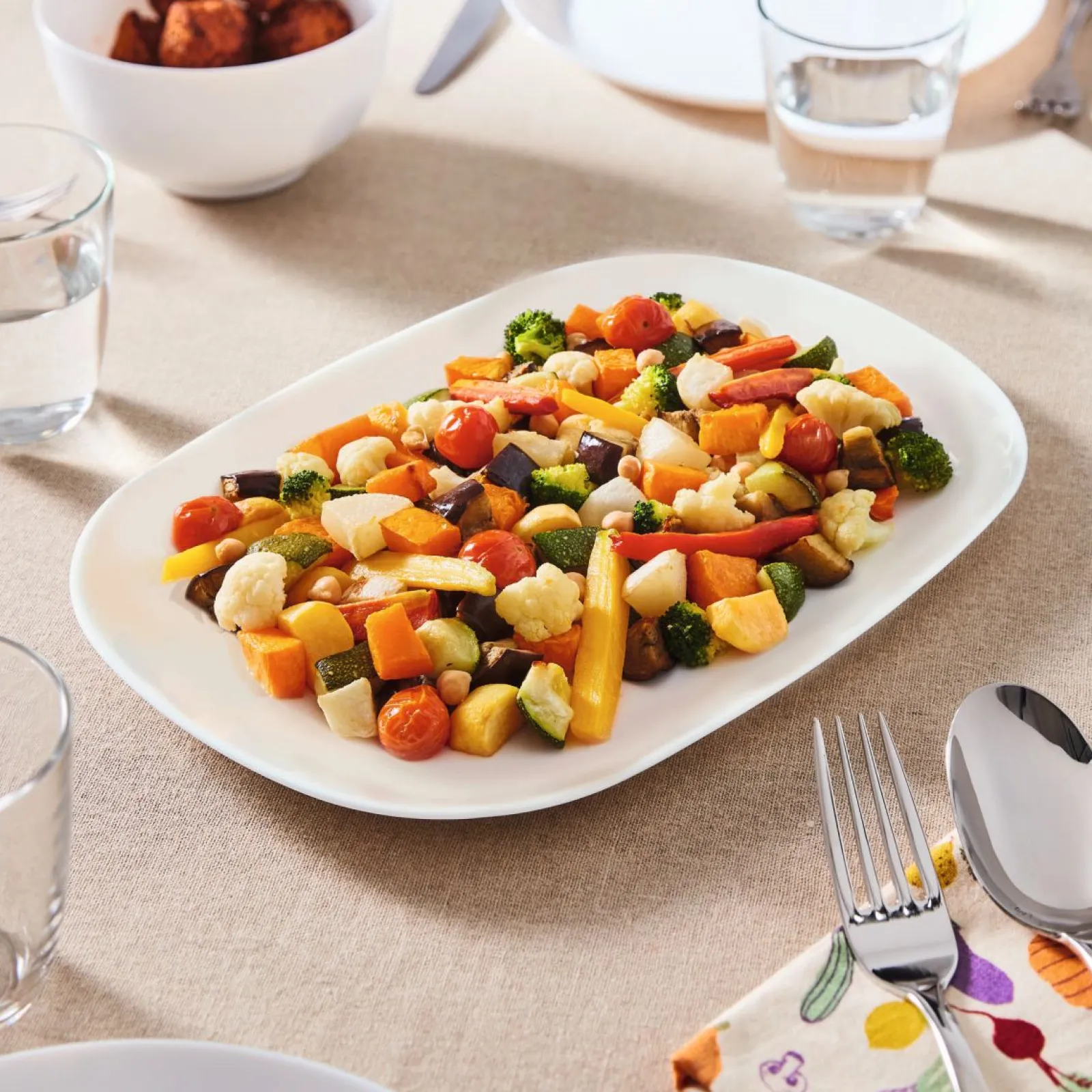 Creatable Teller|Italien Party - Burgerteller 6-tlg - Weiss