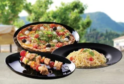 Creatable Pizza & Pasta|Italien Party - Pizzateller 6-tlg - Weiss