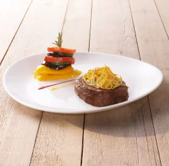 Creatable Teller|Italien Party - Steakteller 6-tlg - Weiss