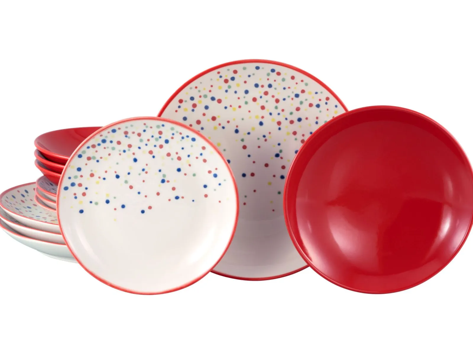 Creatable Geschirrset|Teller|Joy - Tellerset 12-tlg - Blau
