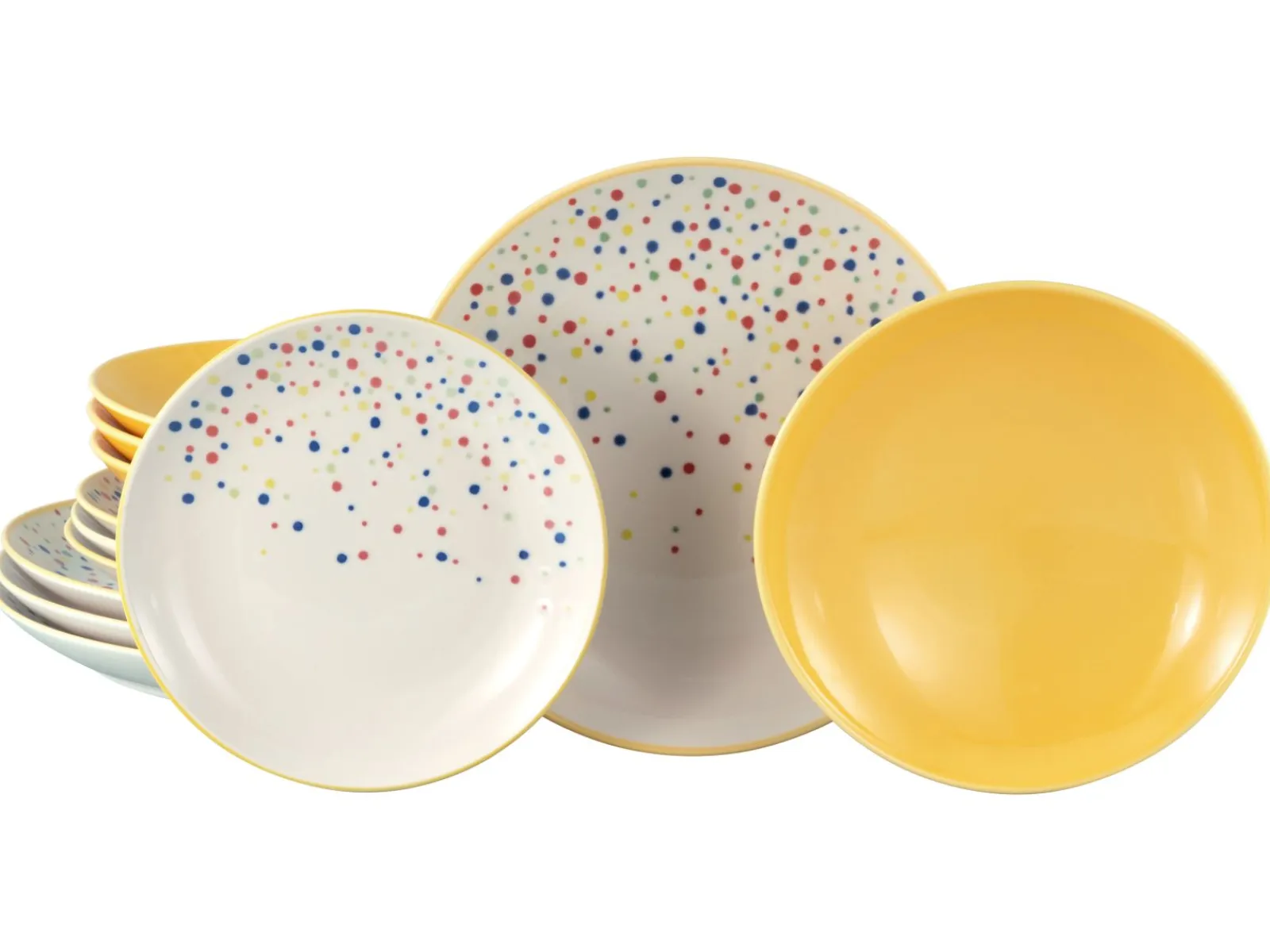 Creatable Geschirrset|Teller|Joy - Tellerset 12-tlg - Blau