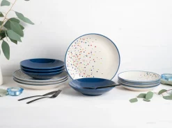 Creatable Geschirrset|Teller|Joy - Tellerset 12-tlg - Blau