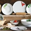 Creatable Geschirrset|Teller|Kräuter - Pizzateller 4-tlg - Chili