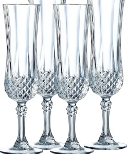 Creatable Sonstiges|Longchamp Eclat - Sektkelch 4-tlg - Transparent