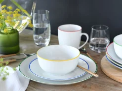 Creatable Geschirrset|Luna Color Line - Kombiservice 16-tlg, Luna - Kombiservice 16-tlg - Weiss