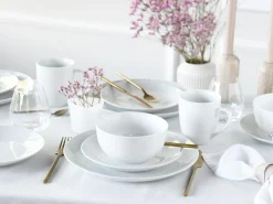 Creatable Geschirrset|Luna Color Line - Kombiservice 16-tlg, Luna - Kombiservice 16-tlg - Weiss
