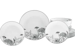 Creatable Geschirrset|Teller|Luna - Tellerset 18-tlg - Limoncello