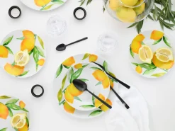 Creatable Geschirrset|Teller|Luna - Tellerset 18-tlg - Limoncello
