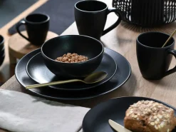 Creatable Geschirrset|Magic Black - Kombiset 20-tlg - Schwarz