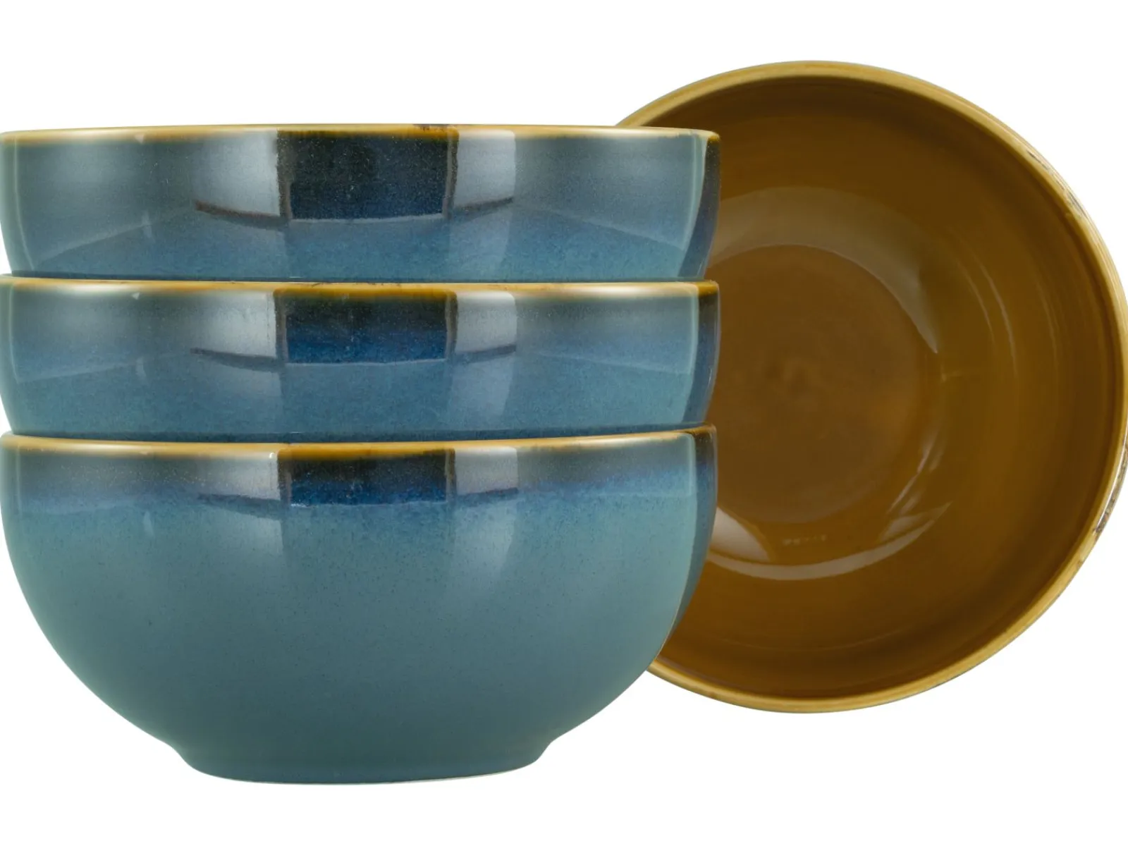 Creatable Bowls & Schüsseln|Geschirrset|Mallorca - Buddha Bowl 4-tlg - Blau