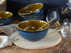 Creatable Bowls & Schüsseln|Geschirrset|Mallorca - Buddha Bowl 4-tlg - Blau