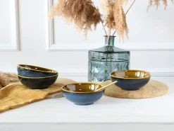 Creatable Bowls & Schüsseln|Geschirrset|Mallorca - Smoothie Bowl 4-tlg - Blau