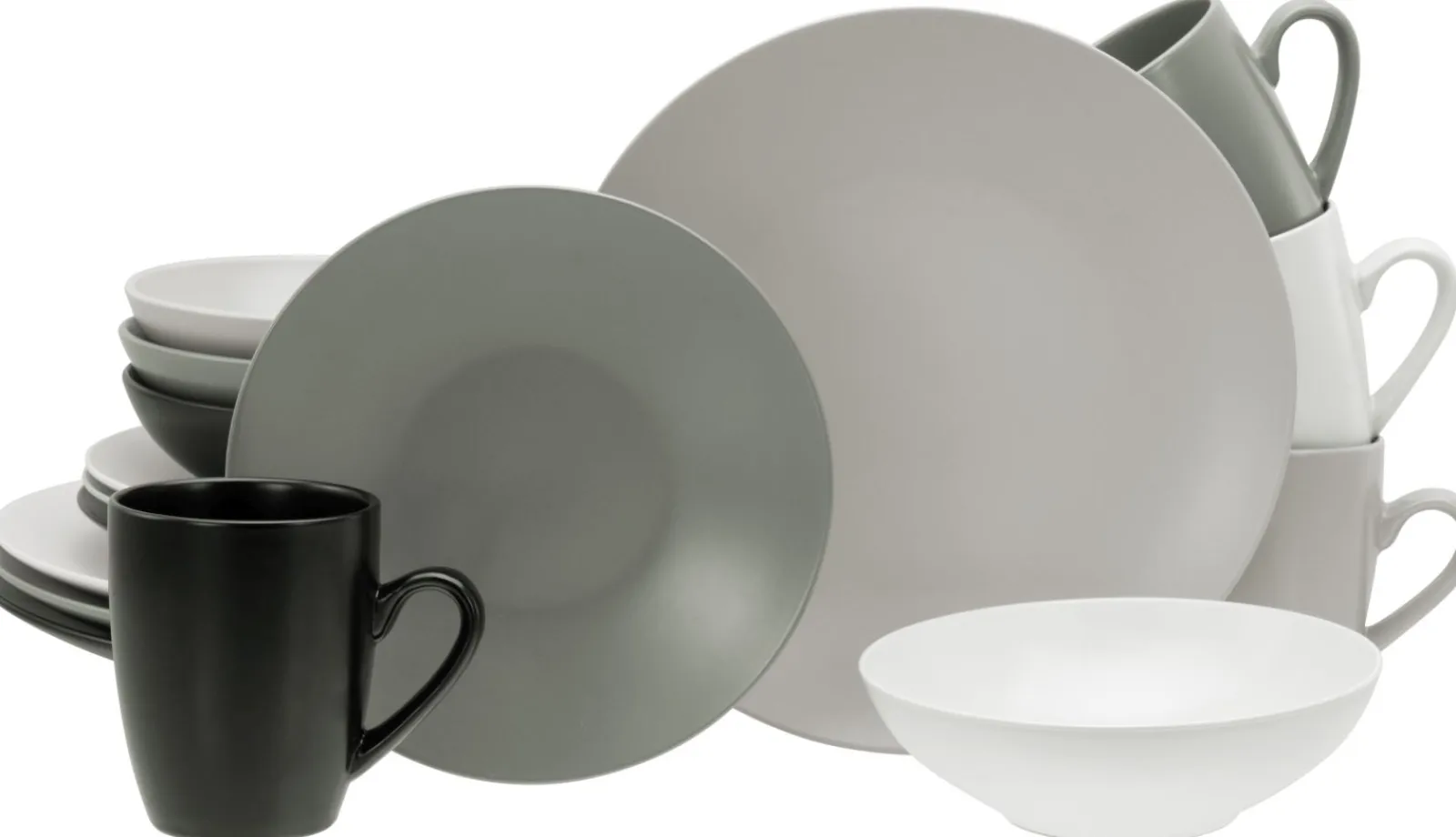 Creatable Geschirrset|Manhattan - Kombiservice 16-tlg - bunt