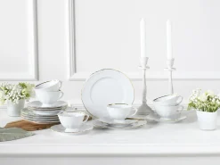 Creatable Geschirrset|Maria Theresia - Kaffeeservice 18-tlg - gold