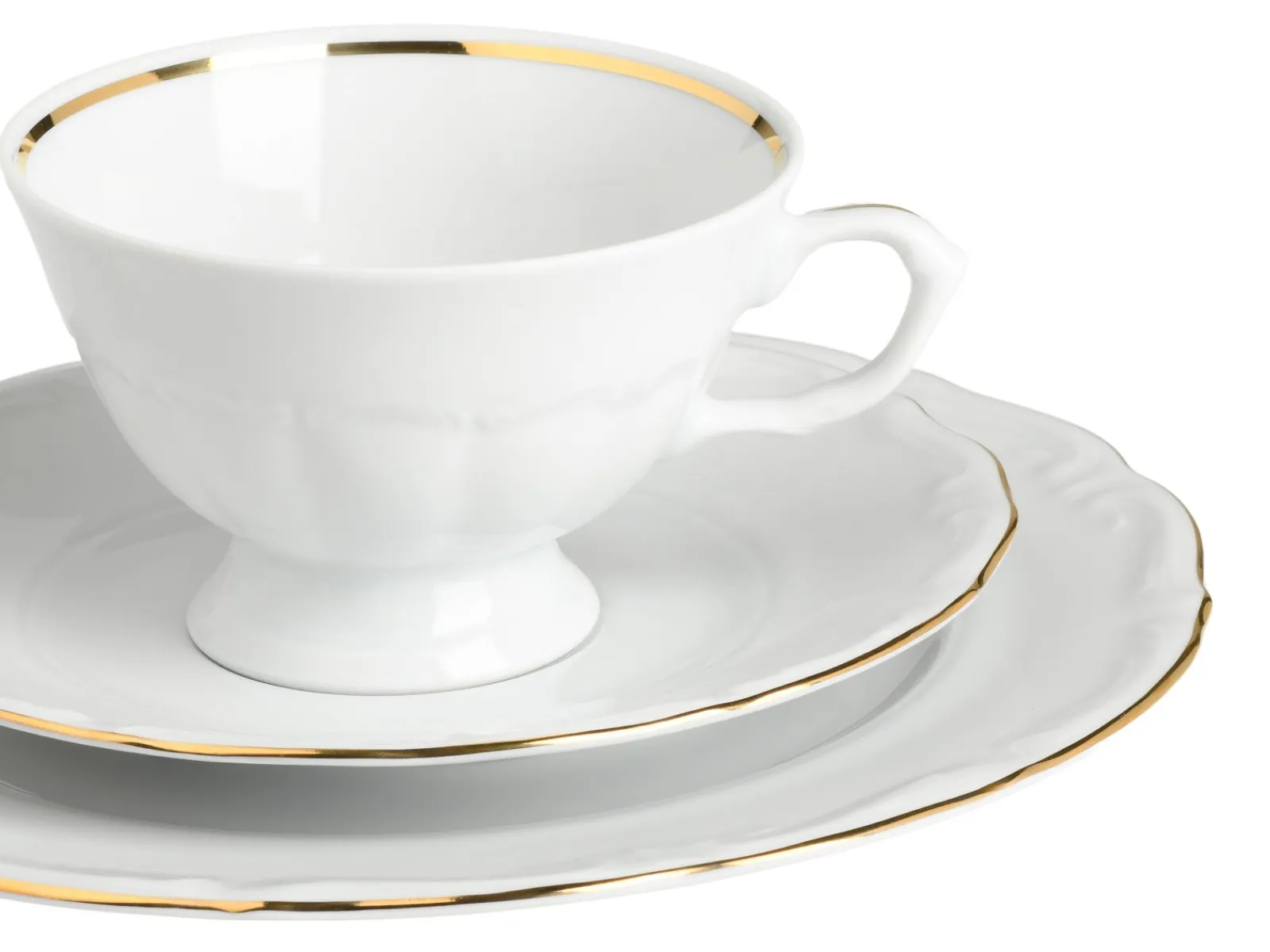 Creatable Geschirrset|Maria Theresia - Kaffeeservice 18-tlg - gold