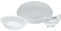 Creatable Geschirrset|Maria Theresia - Servier Set 3-tlg - Weiss