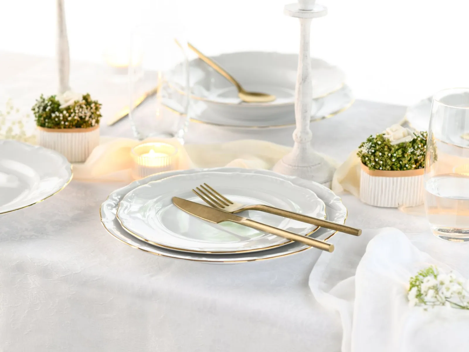 Creatable Teller|Maria Theresia - Tellerset 18-tlg - gold