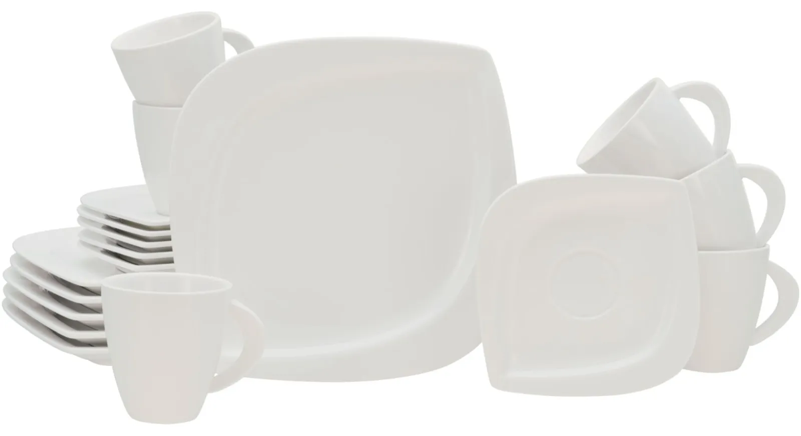 Creatable Geschirrset|Melbourne - Kaffeeservice 18-tlg - Creme