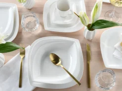 Creatable Geschirrset|Melbourne - Kombiservice 30-tlg - Creme