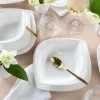 Creatable Geschirrset|Melbourne - Kombiservice 16-tlg - Creme