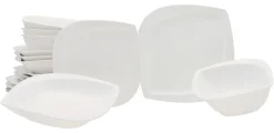 Creatable Geschirrset|Melbourne - Kombiservice 16-tlg - Creme