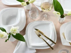 Creatable Geschirrset|Teller|Melbourne - Tellerset 12-tlg - Creme