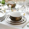 Creatable Geschirrset|Teller|Modern Industrial - Tellerset 12-tlg - Weiss - Gold