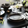 Creatable Geschirrset|Natura - Tellerset - Black