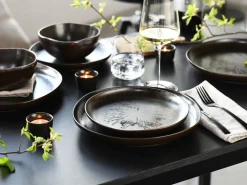 Creatable Geschirrset|Natura - Tellerset - Black