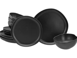 Creatable Geschirrset|Natura - Tellerset - Black