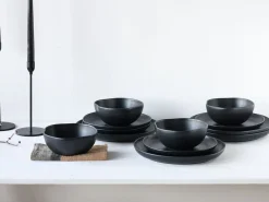 Creatable Geschirrset|Natura - Tellerset - Black
