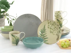 Creatable Geschirrset|Nature Botanica - Kombiservice 16-tlg - bunt