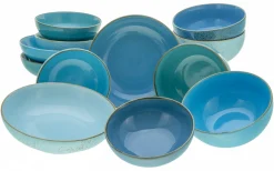 Creatable Bowls & Schüsseln|Geschirrset|Nature Collection - Bowl Set 12-tlg - bunt