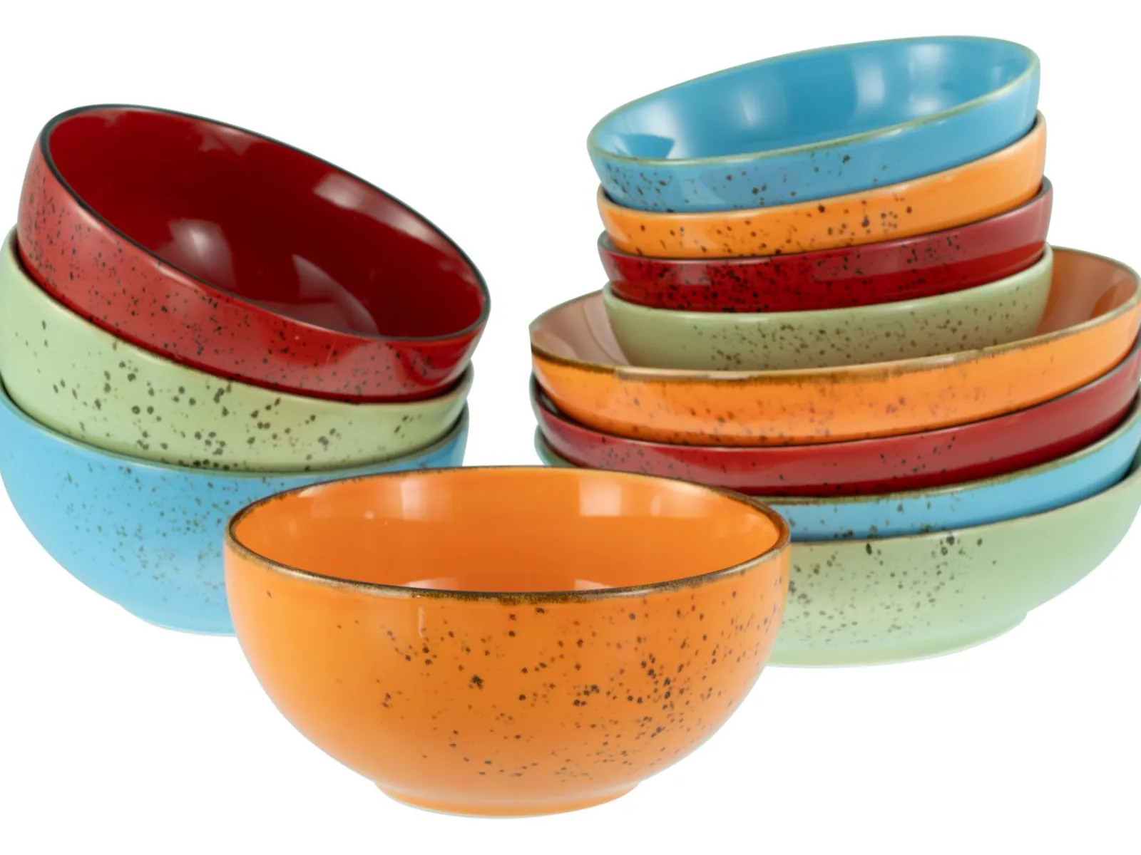 Creatable Bowls & Schüsseln|Geschirrset|Nature Collection - Bowl Set 12-tlg - bunt