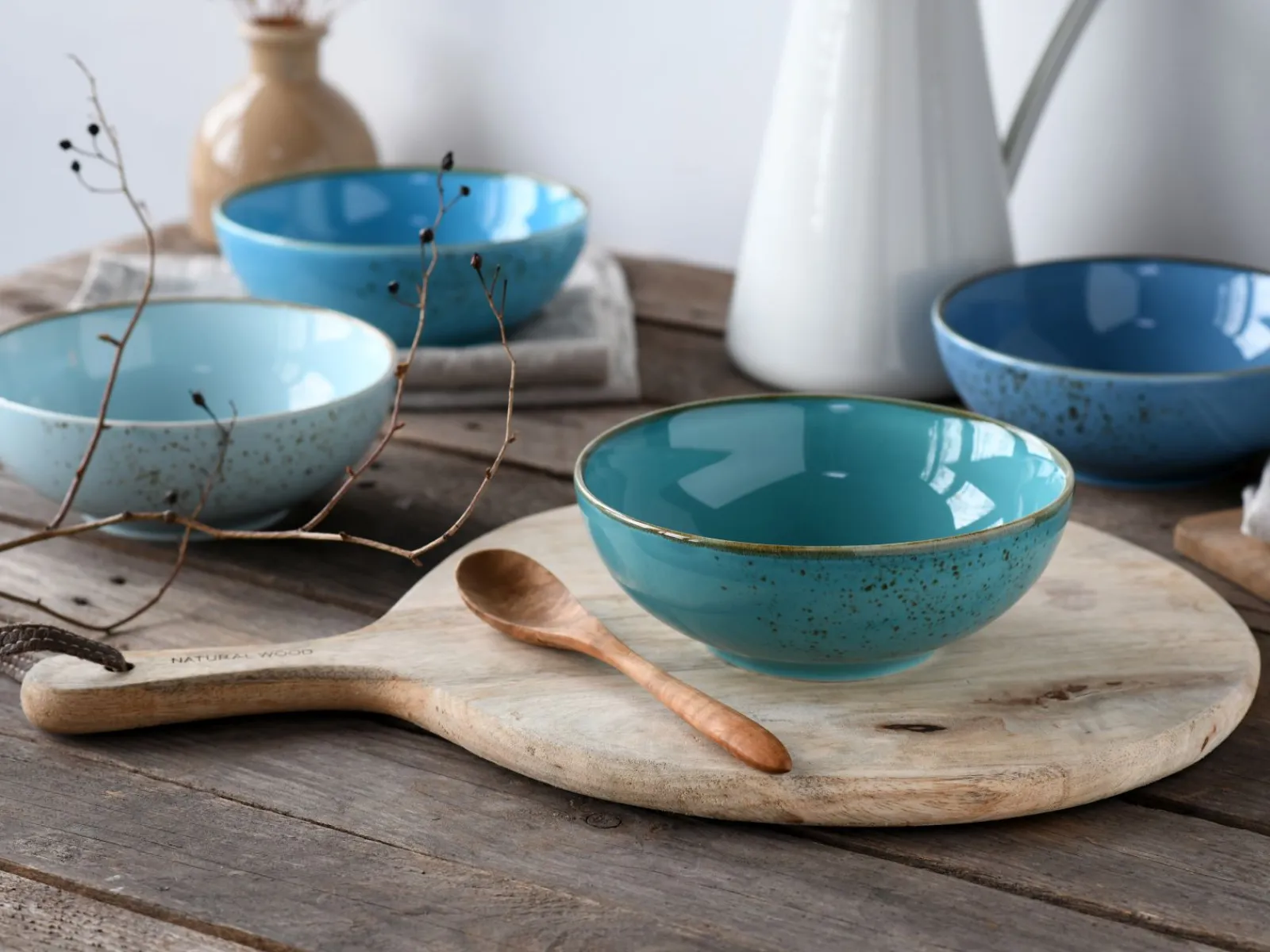 Creatable Bowls & Schüsseln|Geschirrset|Nature Collection - Bowl Set 12-tlg - bunt