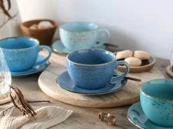 Creatable Becher & Tassen|Geschirrset|Nature Collection - Cappuccinotassen 8-tlg - bunt