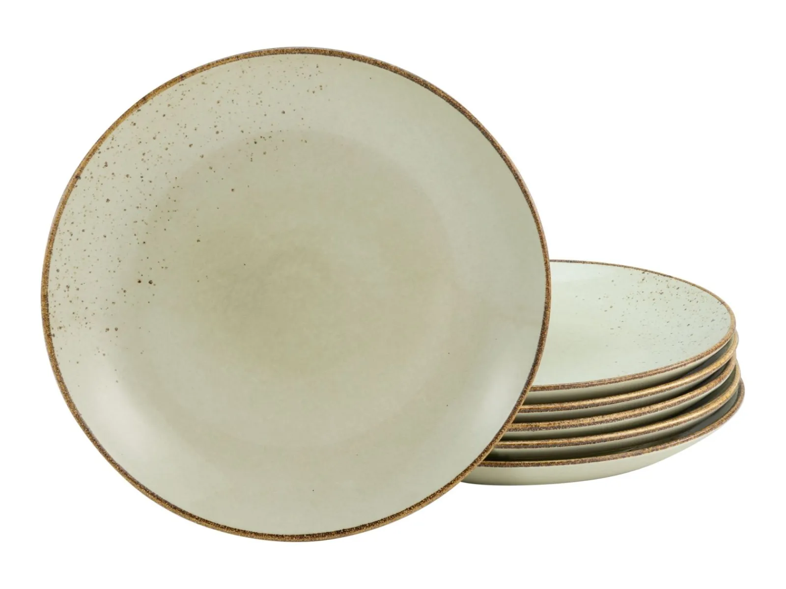 Creatable Geschirrset|Teller|Nature Collection - Dessertteller 6-tlg - Curry