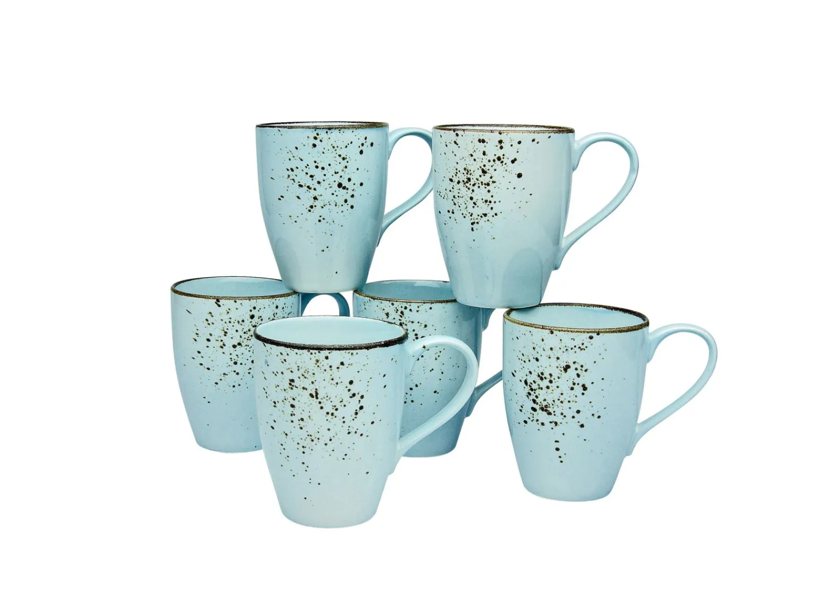 Creatable Becher & Tassen|Geschirrset|Nature Collection - Kaffeebecher 6-tlg - Stone