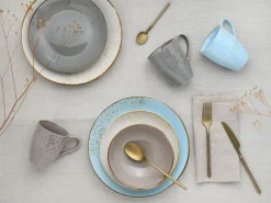 Creatable Geschirrset|Nature Collection - Kombiservice 16-tlg - Aqua