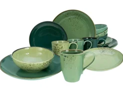 Creatable Geschirrset|Nature Collection - Kombiservice 16-tlg - Aqua